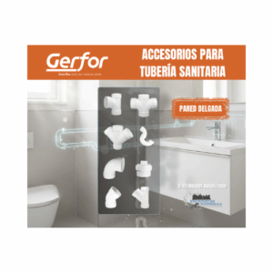 Accesorios para Tubería Sanitaria Pared Delgada