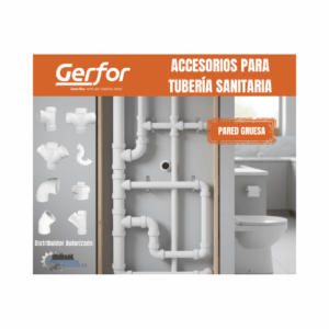 Accesorios para Tubería Sanitaria Pared Gruesa