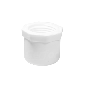 TAPON HEMBRA ROSCADO 25mm 1in PRESION SCH40 PVC BL 100639 GF