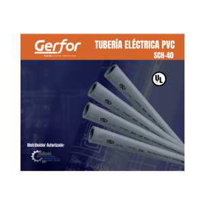 Tubería Eléctrica PVC SCH-40