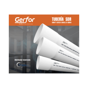 Tubería Presión Agua PVC SDR 17